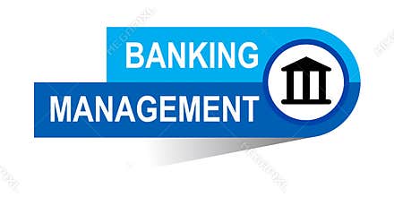 Banking management banner