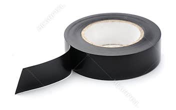 Roll of black duct tape