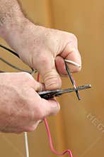 Stripping Electricial Wire