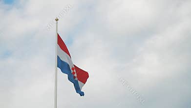 National flag of Croatia.