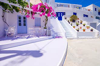 Iconic traditional Ios island, Cyclades, Greece.