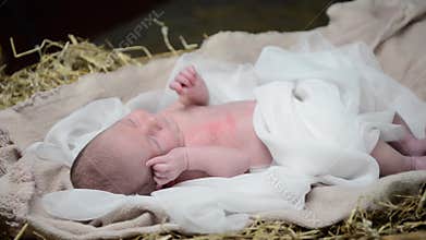 Baby Jesus in the manger