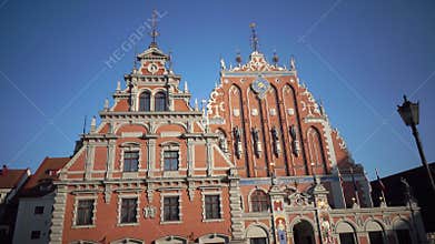 Riga, Latvia. House of the Blackheads
