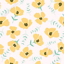 Floral pattern in the small flower.Seamless vector texture