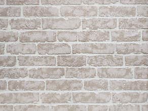 Monochrome background with brick wall