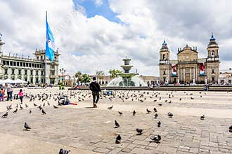 National Palace of Culture & Cathedral of Guatemala Cityi