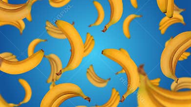 Fruits falling down