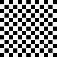 Seamless black and white checkered texture
