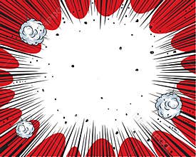 Comic book background