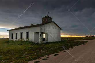 Old Abandoned Church in New Mexico
