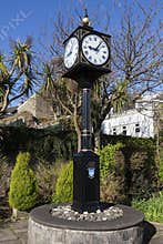 Old clock in Castletown