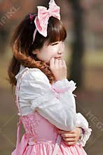 Japanese cosplay girl