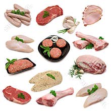 Raw Meat Product Sampler