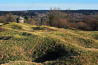 First world war Verdun battlefield
