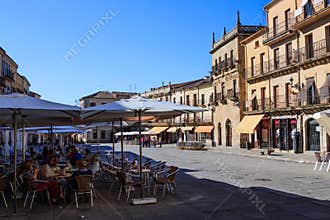 Plaza Mayor in Ciudad Rodrigo, Spain