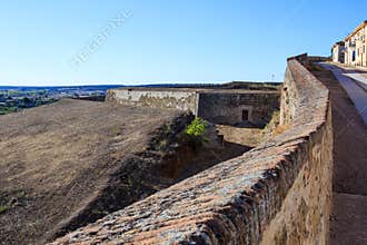 Citywall around Ciudad Rodrigo, Spain