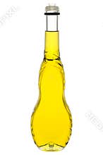 Olive oil glass bottle