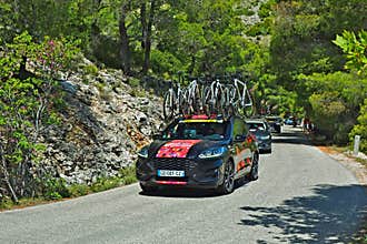 FORD KUGA SUPPORT CAR AT INTERNATIONAL TOUR OF HELLAS - GREECE