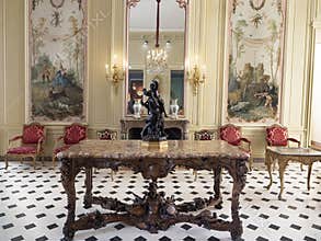 royal study room at the louvre museum