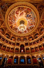 Hungarian Royal State Opera House in Budapest, Hungary