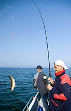 Sea fishing.