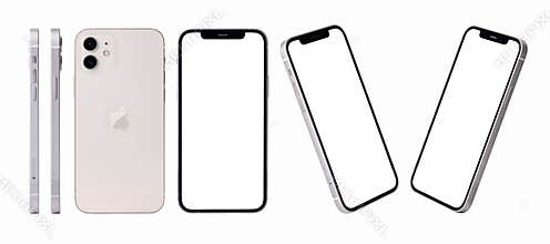 Antalya, Turkey - January 02, 2021: Newly released iphone 12