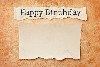 Happy birthday card
