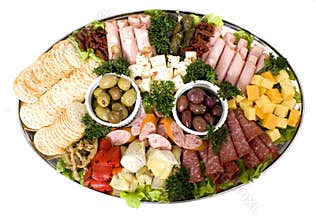 Antipasto catering platter