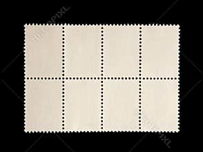 Blank stamp collection