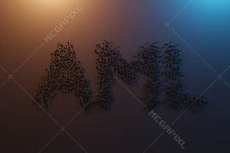 Anti Money Laundering Concept AML