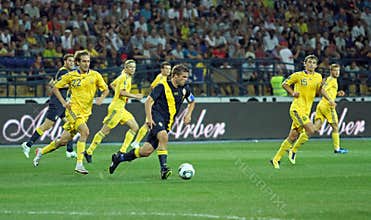 Ukraine - Sweden national teams football match
