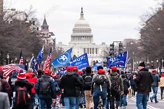 Trump Supporters on January 6th 2021