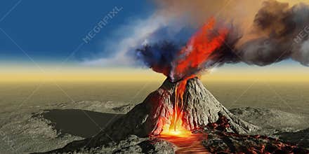 Volcano Smoke