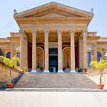 Teatro Massimo - opera house in Palermo, Sicily