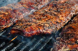BBQ Ribs on the Grill