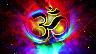 Om Symbol Meditation