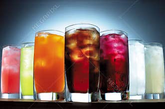 Variety of drinks