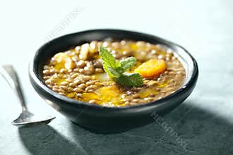 Lentil soup