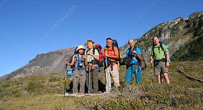 Family of Backpackers