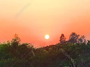 Sunset Beautiful weather Sunsets & sunrises image