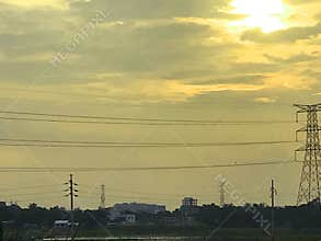 Sunset Beautiful weather Sunsets & sunrises image