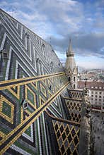 St. Stephen`s Cathedral in Vienna, Austria