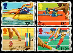 British Sporting Postage Stamp