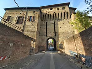 Fortress of the Gonzaga in Novellara RE