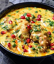 Indian vegetarian curry - punjabi kadhi