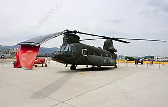 Republic of China Army CH-47D transport helicopter