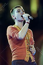 Sinead O`Connor in concert at the Festivalbar