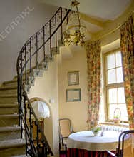 Small retro window room