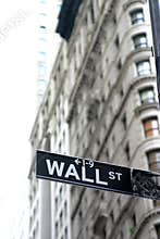 Wall Street sign