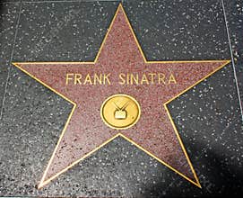 Hollywood Walk of Fame - Frank Sinatra